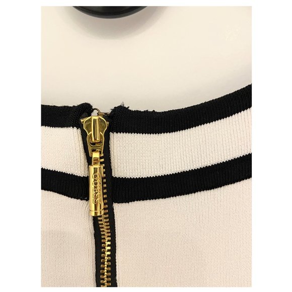 GUESS Sleeveless Mirage Bandage Striped Dress - Picture 4 of 4